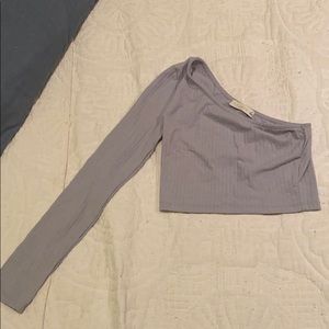 M Boutique off shoulder shirt